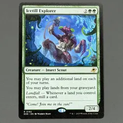 Icetill Explorer Edge of Eternities Rare 0192 Regular NM Pack Fresh - Image 2