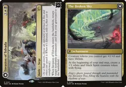 1x Invasion of Tolvada // The Broken Sky - Foi NM Eng MTG - March of the Machine - Image 1
