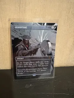 Grindstone (Textured Foil) Outlaws of Thunder Junction: Breaking News Foil - Image 1