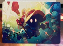 Vivi Ornitier 17/53 Gold Stamped Signature MTG Final Fantasy Art Series 9 IX - Image 1