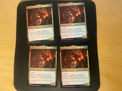 4x Thrakkus, The Butcher Commander Legends: Battle for Baldur's Gate NM MTG - Image 1