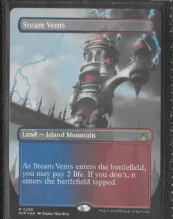 Steam Vents (Borderless) R Ravnica Remastered 298 NM - Image 1