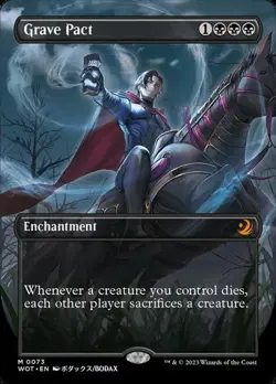 Grave Pact - Extended Art WOT NM MTG - Image 1