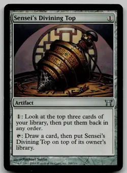 Sensei's Divining Top U Champions of Kamigawa 268 LP - Image 1