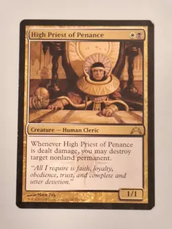High Priest of Penance - Gatecrash - Magic the Gathering MTG Nice! - Image 1