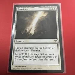 Magic the Gathering Avacyn Restored Terminus Sorcery Rare 38/244 NM - Image 1