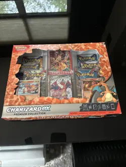 Pokemon TCG: Charizard ex Premium Collection Box - 6 Packs 820650873232 - Image 1