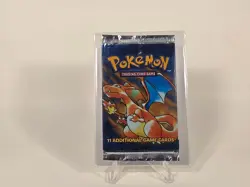 EMPTY Pokemon Booster Packs Wrapper Lot Base Set and 9 "WOTC" Japanese Packs - Image 2