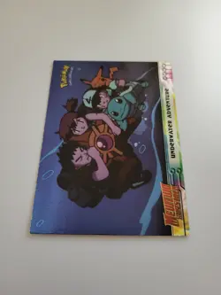 Topps Pokemon #17 Underwater Adventure, Raised Holo/Foil, Mewtwo Strikes... - Image 2