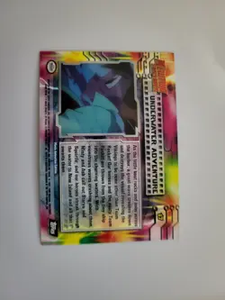 Topps Pokemon #17 Underwater Adventure, Raised Holo/Foil, Mewtwo Strikes... - Image 3