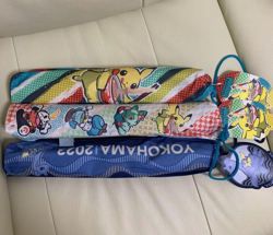 Pokemon World Championships 2023 Rubber Play Mat All 3 Type Set WCS Yokohama - Image 2