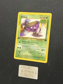 Pokemon WOTC Team Rocket - Grimer - 57/82 - Non Holo Common - 1st Edition - NM - Image 4