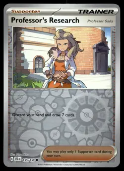 PROFESSOR'S RESEARCH 155/159 COMMON JOURNEY TOGETHER POKEMON - Image 1