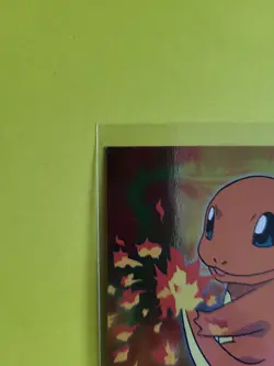 Topps Pokemon Evolution Charmander E4 of 12, Blue Logo, Never Played, Holo - Image 5