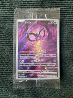 Pokemon TCG - Pecharunt SVP129 Pokemon Center Stamped Black Star Promo - Sealed - Image 1