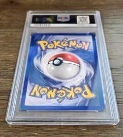 1999 POKEMON BASE SET 1ST EDITION #8 MACHAMP-HOLO PSA 9 - Image 4