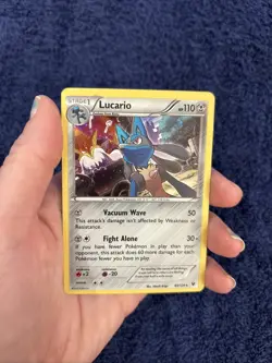 Lucario - 63/124 - Holo Rare - XY Fates Collide - Pokemon TCG NM - Image 4