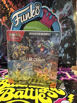 Pokemon TCG Scarlet & Violet Stellar Crown Booster Bundle Factory Sealed - Image 1