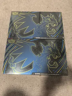 Lot of 2 Pokemon TCG Phantasmal Flames Mega Charizard EX UPC - Image 1