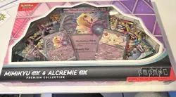 Pokemon TCG: Mimikyu ex & Alcremie ex Premium Collection Box - IN HAND - Image 1