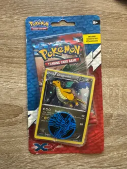 Pokemon XY Base Set Checklane Booster Pack - Dragonite Factory Sealed - Image 1