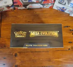 Pokemon Mega Evolution Elite Trainer Box ETB Train E T B Sealed New Chase 2025 ! - Image 5