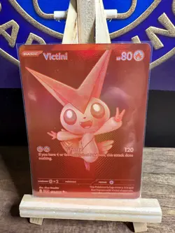 Pokemon TCG Victini 171/086 Black Bolt Full Art Reverse Holo Secret Rare - Image 2