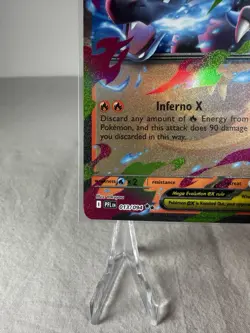 Pokemon TCG Mega Charizard X Ex 013/094 Double Rare Phantasmal Flames - Image 4