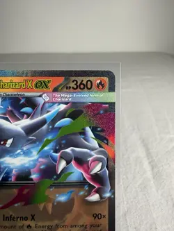 Pokemon TCG Mega Charizard X Ex 013/094 Double Rare Phantasmal Flames - Image 5