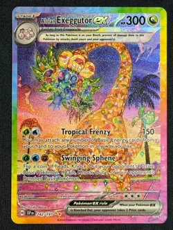 2024 Pokemon SV Surging Sparks - SSP EN #242/191 Alolan Exeggutor Ex - Image 1