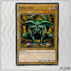 Feral Imp - YGLD-ENA11 - Common 1st Edition Yugioh (B) (YC139) - Image 1
