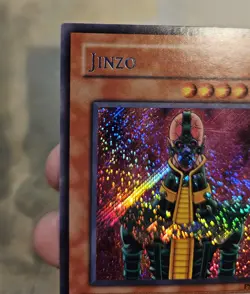Yugioh Jinzo PSV-000 Secret Rare North American English 1996 NM - Image 5