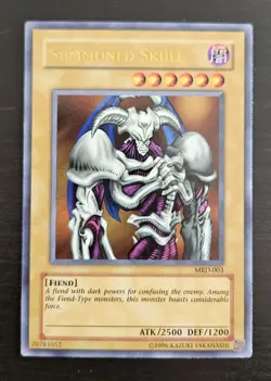 Yugioh Summoned Skull MRD-003 Metal Raiders 1996 English North American NM - Image 1
