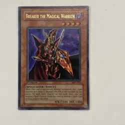 Yu-gi-oh Breaker The Magical Warrior Mfc 1st Ed Lp Slight Holo Bleed - Image 1