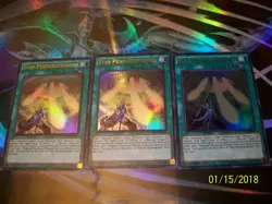 3x Star Pendulumgraph 1st Edition Ultra Rare PEVO-EN007 Yu-Gi-Oh! - Image 1