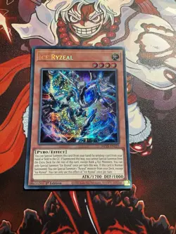 Yugioh! Ice Ryzeal MP25-EN119 Secret Rare 1st Edition NM - Image 1