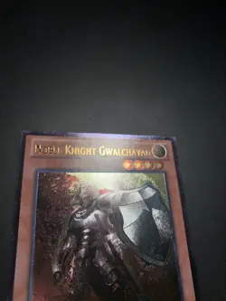 Yugioh! 3x Noble Knight Gwalchavad Ultimate Rare - LTGY-EN081 1st Edition - ENG. - Image 3