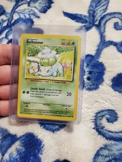 BULBASAUR - 44/102 - Base Set - 4th Print - 1999-2000 - Pokemon Card - LP - Image 1