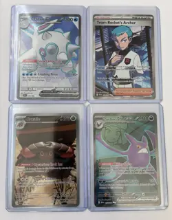 Pokemon TCG Destined Rivals 4 Card lot - Image 1