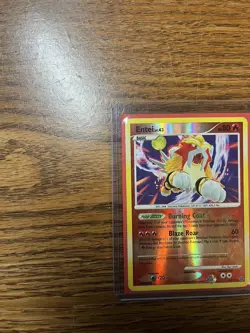 Entei Lv.43 Reverse Holo 2007 Pokemon Card-Secret Wonders - Image 2