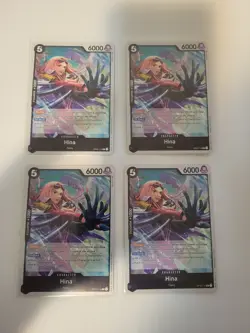 Hina Foil OP02-110 Rare One Piece Card Game TCG CCg Paramount War x4 Playset - Image 1