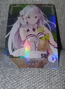 Goddess Story SR EMELIA RE:ZERO ANIME WAIFU DOUJIN CARD - Image 1