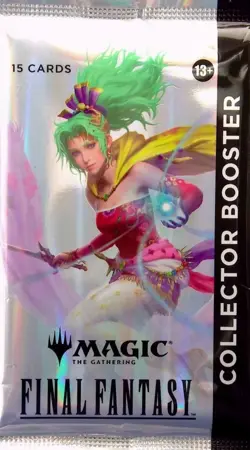 Magic Gathering MTG Final Fantasy Collector Booster Pack (15 Cards) NEW SEALED - Image 1