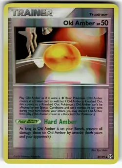 Old Amber 89/99 Arceus LP Pokemon Card TCG - Image 1