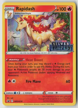 Rapidash - (Prerelease) Promo SWSH: Sword & Shield Promo Cards SWSH270 NM - Image 1