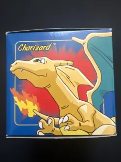 1999 Pokemon Burger King 23K Gold Plated Charizard Card NIB - Image 2