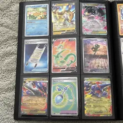 Pokemon TCG Binder With Mixed Lot Of 63 Cards Ft Haunter, Ninetails and Machamp - Image 2