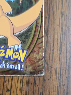 1999 Topps Pokemon Holo Foil Dragonite #149 E12 of 12 Damaged Poor Card - Image 3