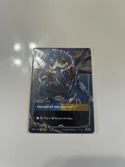 Riftbound VIKTOR Herald Of The Arcane METAL Card Houston Prize Wall Promo - Image 1