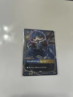 Riftbound VIKTOR Herald Of The Arcane METAL Card Houston Prize Wall Promo - Image 2